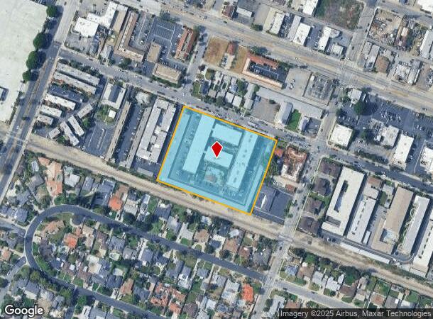 9128 Burke St, Pico Rivera, CA Parcel Map