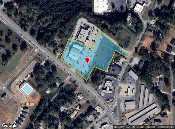  1520 Boiling Springs Rd, Boiling Springs, SC Parcel Map