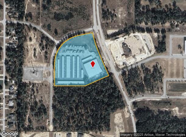  2465 Anderson Snow Rd, Spring Hill, FL Parcel Map