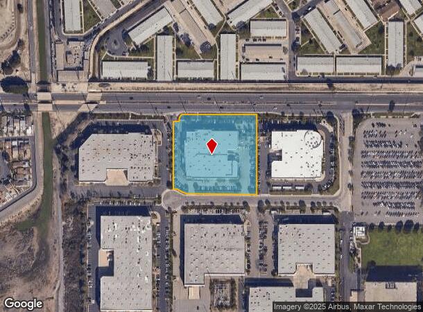 1729 Apollo Ct, Seal Beach, CA Parcel Map