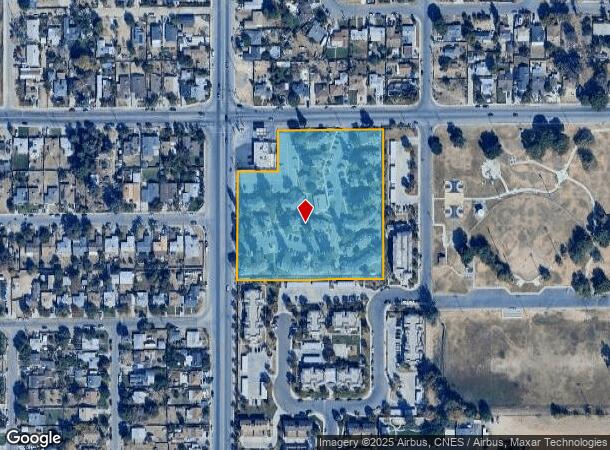  600 Fairfax Rd, Bakersfield, CA Parcel Map