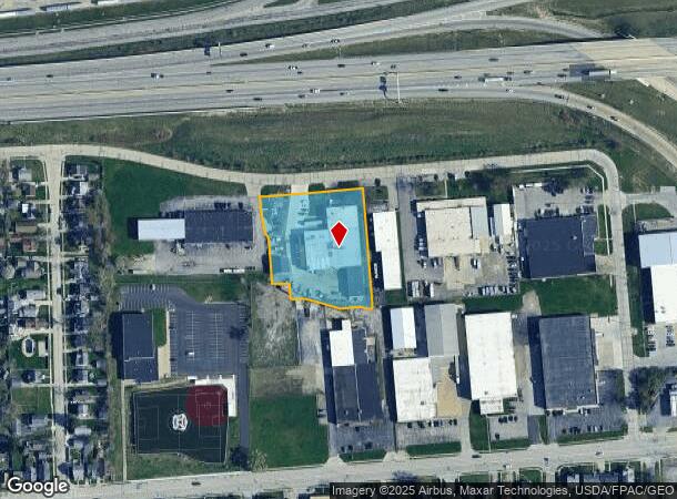 1202 S Expressway Dr, Toledo, OH Parcel Map