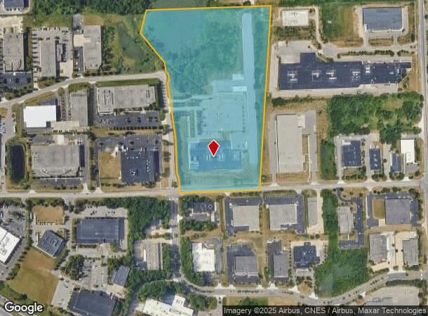  4100 N Atlantic Blvd, Auburn Hills, MI Parcel Map