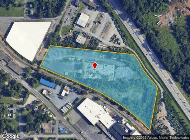  3105 N Glenn Ave, Winston Salem, NC Parcel Map