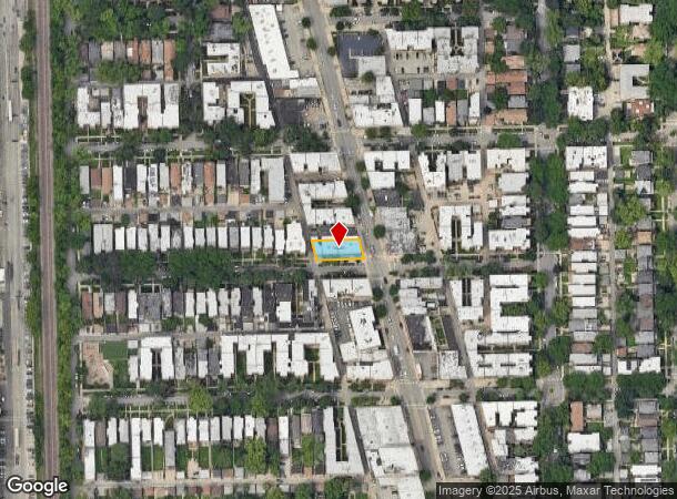  6634 N Clark St, Chicago, IL Parcel Map