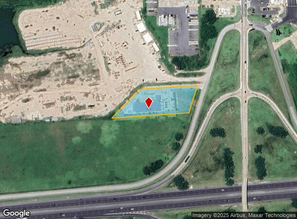  204 W Frontage Rd, Iowa, LA Parcel Map