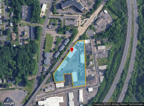  50 Saint Claire Ave, New Britain, CT Parcel Map