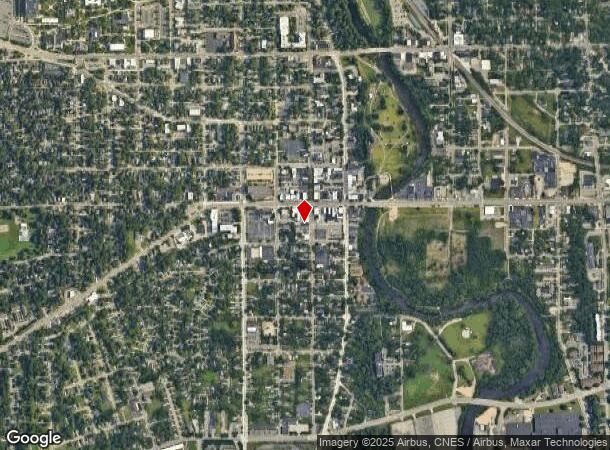  14 S Washington St, Ypsilanti, MI Parcel Map