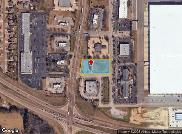  7058 Hacks Cross Rd, Olive Branch, MS Parcel Map
