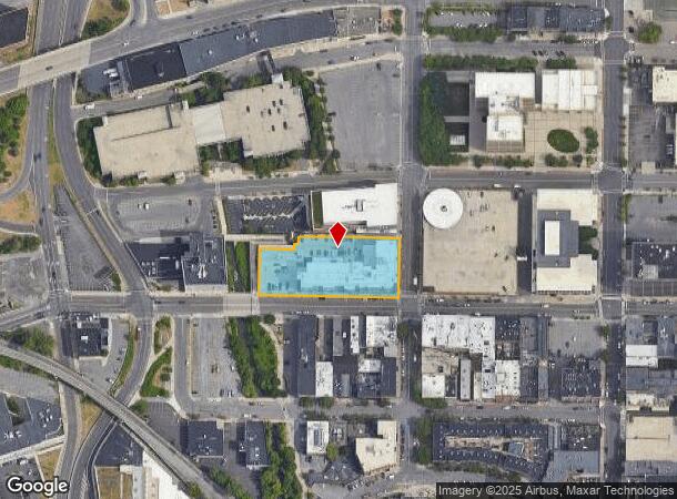  300 W Fayette St, Syracuse, NY Parcel Map