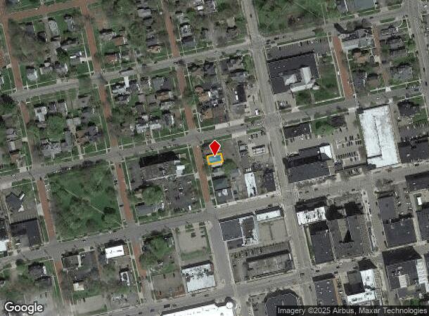  412 Lafayette St, Jamestown, NY Parcel Map