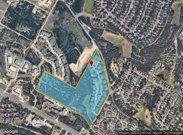 8405 Old Bee Caves Rd, Austin, TX Parcel Map