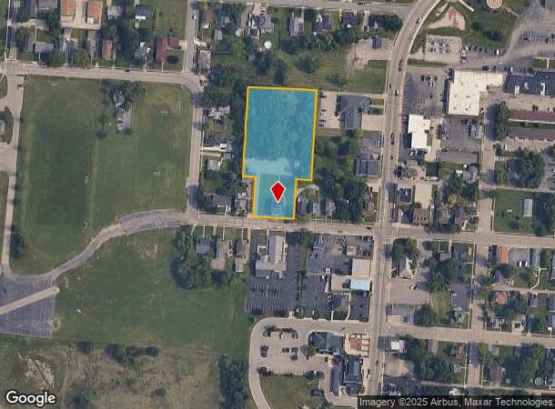 54 W Elm St, Monroe, OH Parcel Map