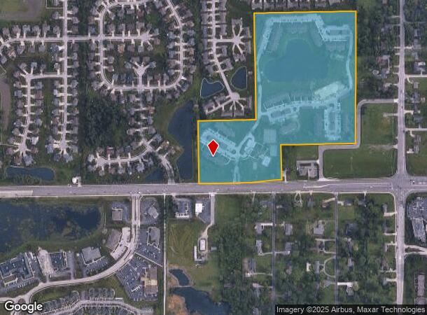 1111 Fox Hound Way, Fort Wayne, IN Parcel Map