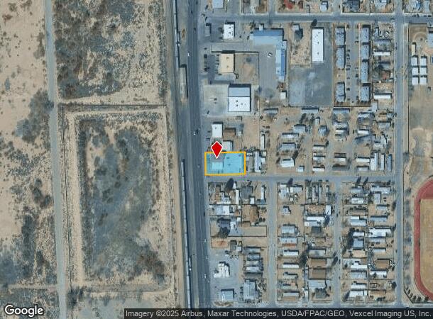 715 S Main St, Anthony, TX Parcel Map