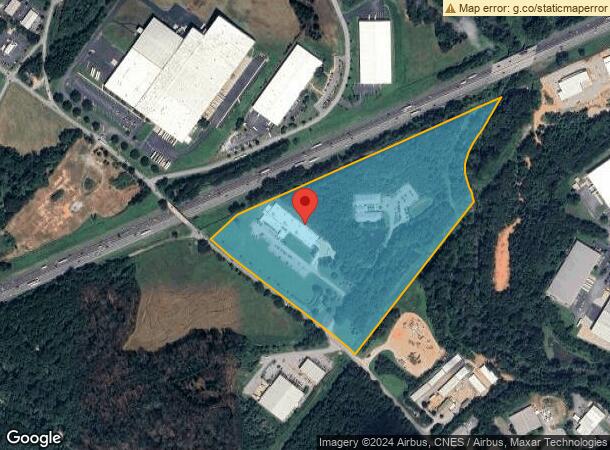  1303 S Batesville Rd, Greer, SC Parcel Map