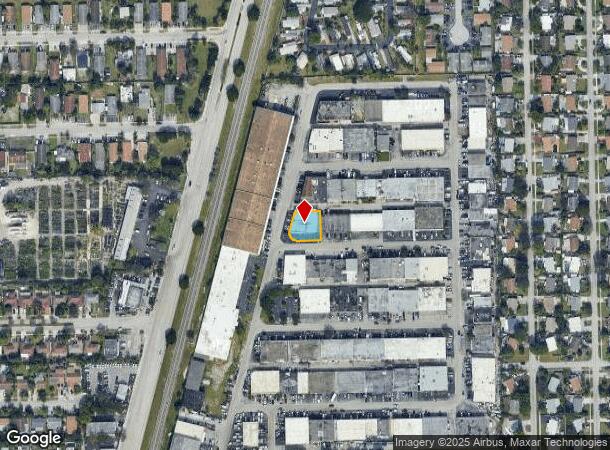  2800 Ne 4Th Ave, Pompano Beach, FL Parcel Map