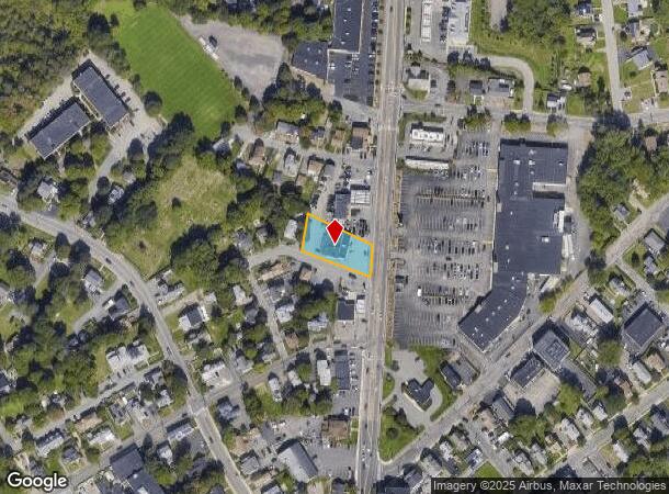  657 Washington St, Stoughton, MA Parcel Map