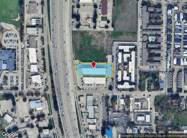  1616 N Central Expy, Plano, TX Parcel Map