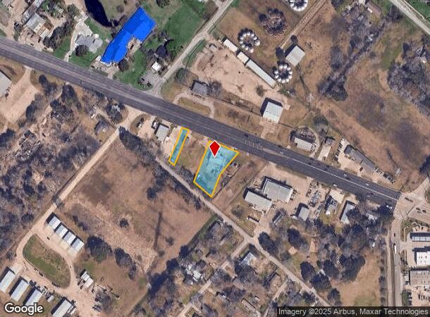  1491 W Highway 6, Alvin, TX Parcel Map