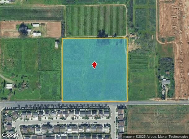  5796 W Dakota Ave, Fresno, CA Parcel Map