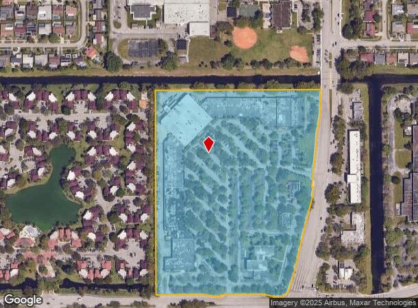  1801 N Pine Island Rd, Plantation, FL Parcel Map