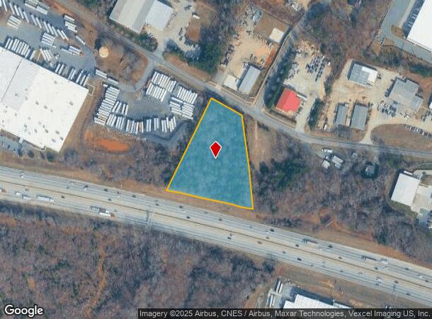 3817 Performance Rd, Charlotte, NC Parcel Map