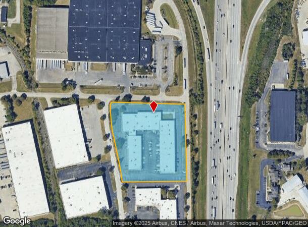 4255 Diplomacy Dr, Columbus, OH Parcel Map