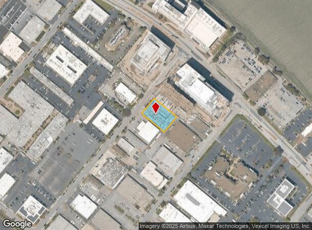  821 Malcolm Rd, Burlingame, CA Parcel Map