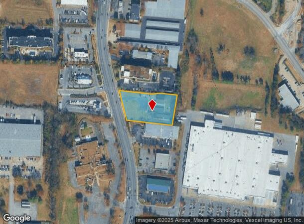  220 N Thompson Ln, Murfreesboro, TN Parcel Map