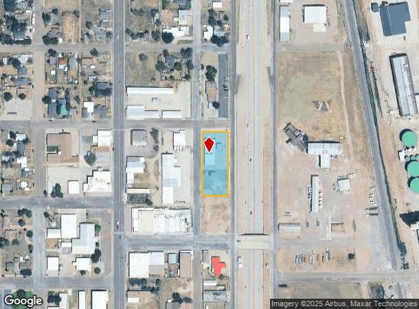 824 Avenue B, Abernathy, TX Parcel Map