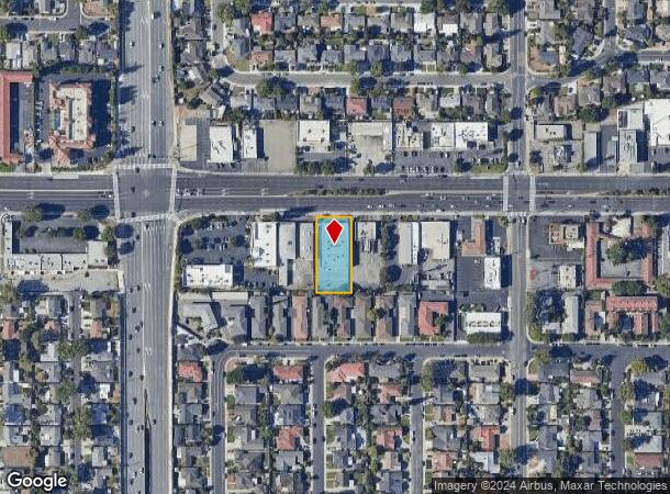  2344 El Camino Real, Santa Clara, CA Parcel Map