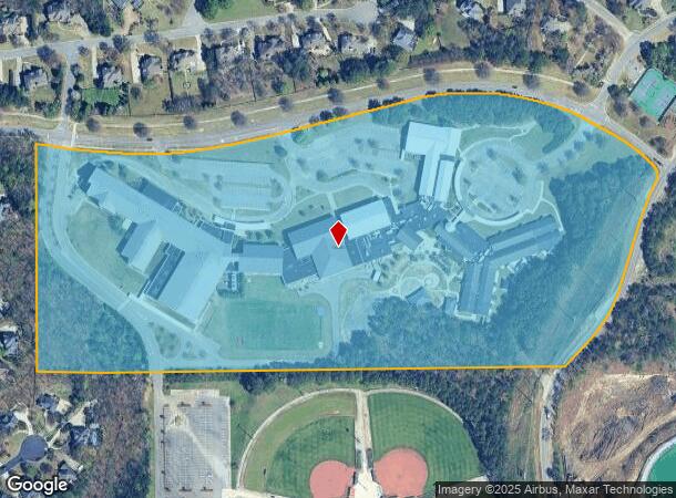  17051 Liberty Pkwy, Vestavia, AL Parcel Map