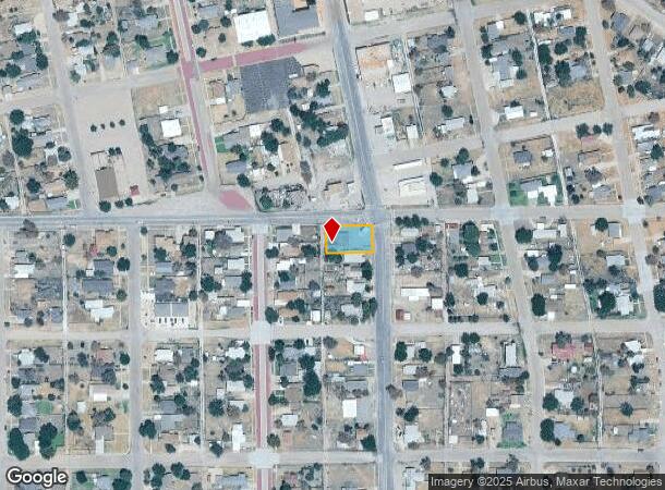 605 S 9Th St, Slaton, TX Parcel Map