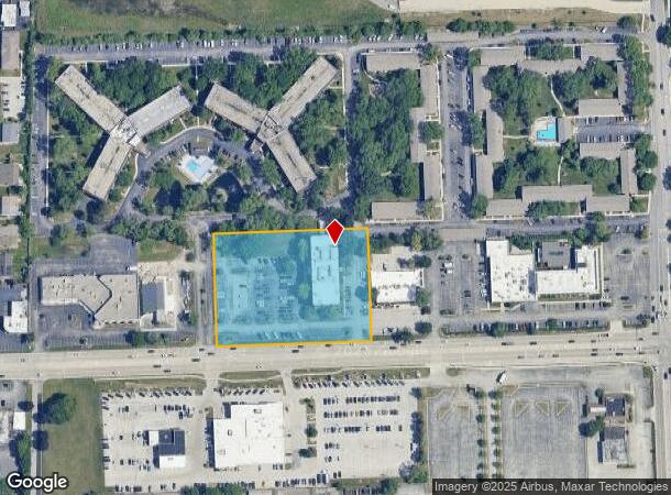  1200 Roosevelt Rd, Glen Ellyn, IL Parcel Map