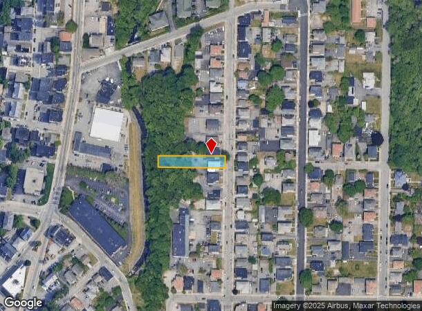 254 Burnside Ave, Woonsocket, RI Parcel Map