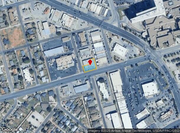  2420 W Illinois Ave, Midland, TX Parcel Map