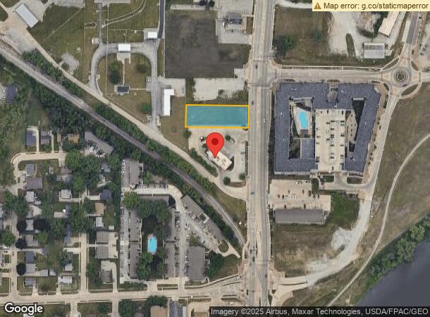  622 1St Ave, Coralville, IA Parcel Map