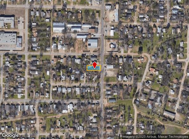 2504 Holliday Rd, Wichita Falls, TX Parcel Map