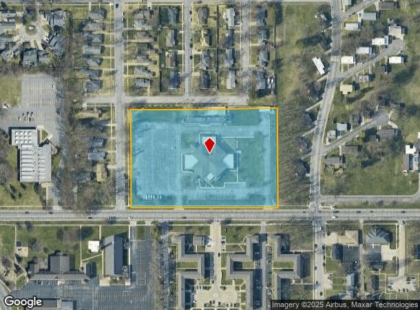  2419 E Jefferson Blvd, South Bend, IN Parcel Map