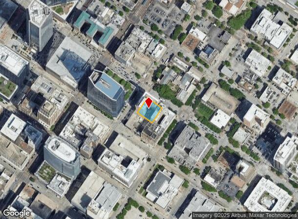  1100 Texas St, Houston, TX Parcel Map