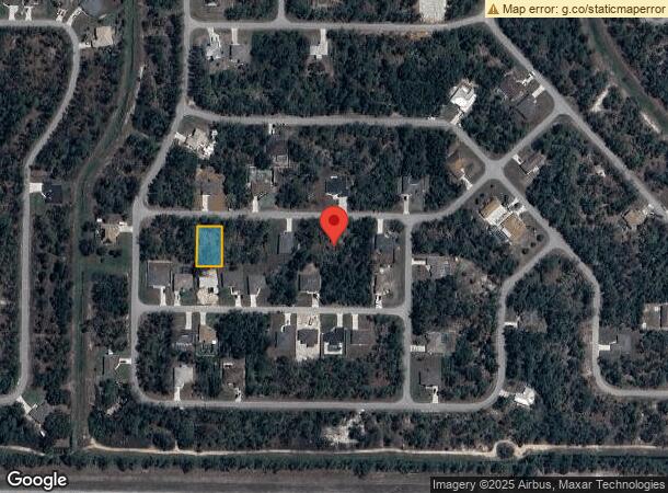  7879 Grafton Rd, North Port, FL Parcel Map