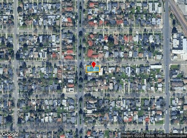  2740 N Van Ness Blvd, Fresno, CA Parcel Map