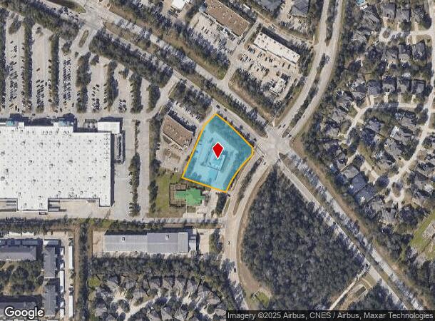  9901 Woodlands Pkwy, Spring, TX Parcel Map