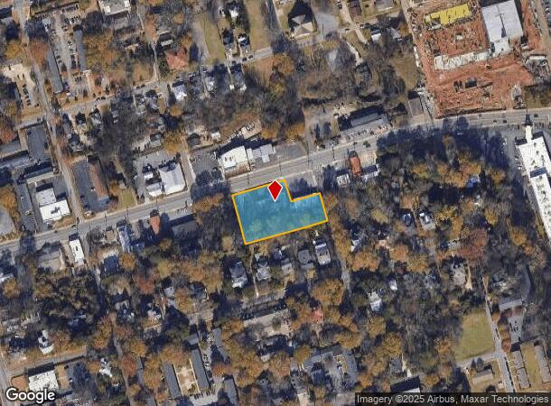  749 W Broad St, Athens, GA Parcel Map