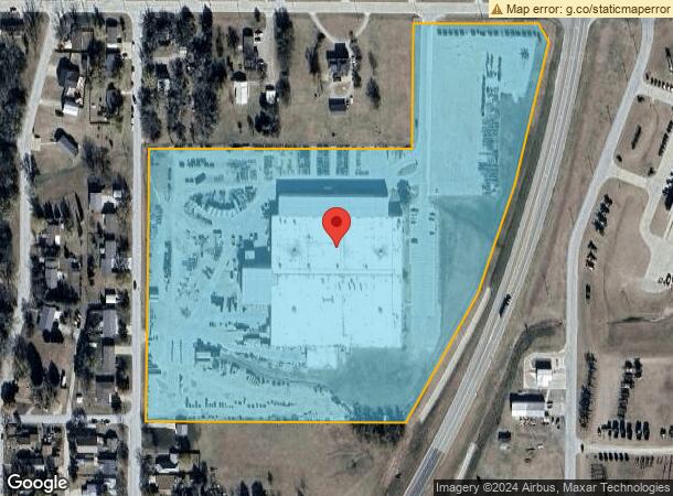  910 E 8Th St, Ellsworth, KS Parcel Map