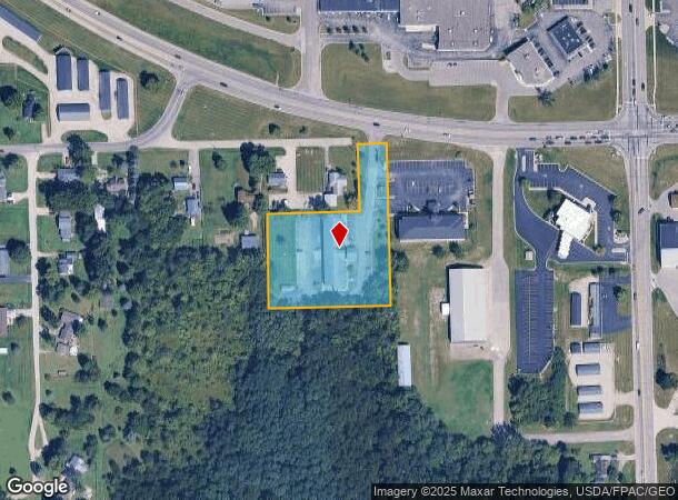  1091 W Us Highway 223, Adrian, MI Parcel Map