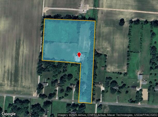  13900 Fancher Rd, Johnstown, OH Parcel Map