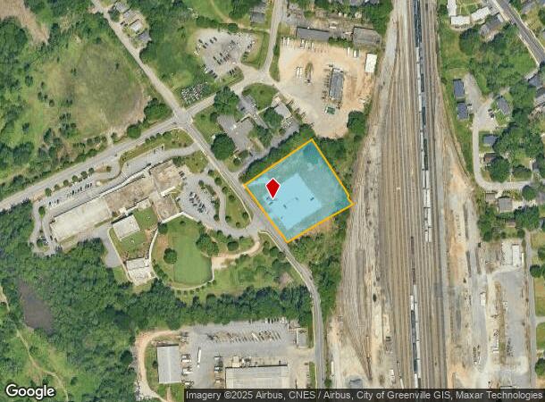  1530 W Washington St, Greenville, SC Parcel Map