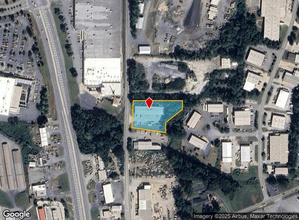  875 Rowland Springs Rd, Cartersville, GA Parcel Map